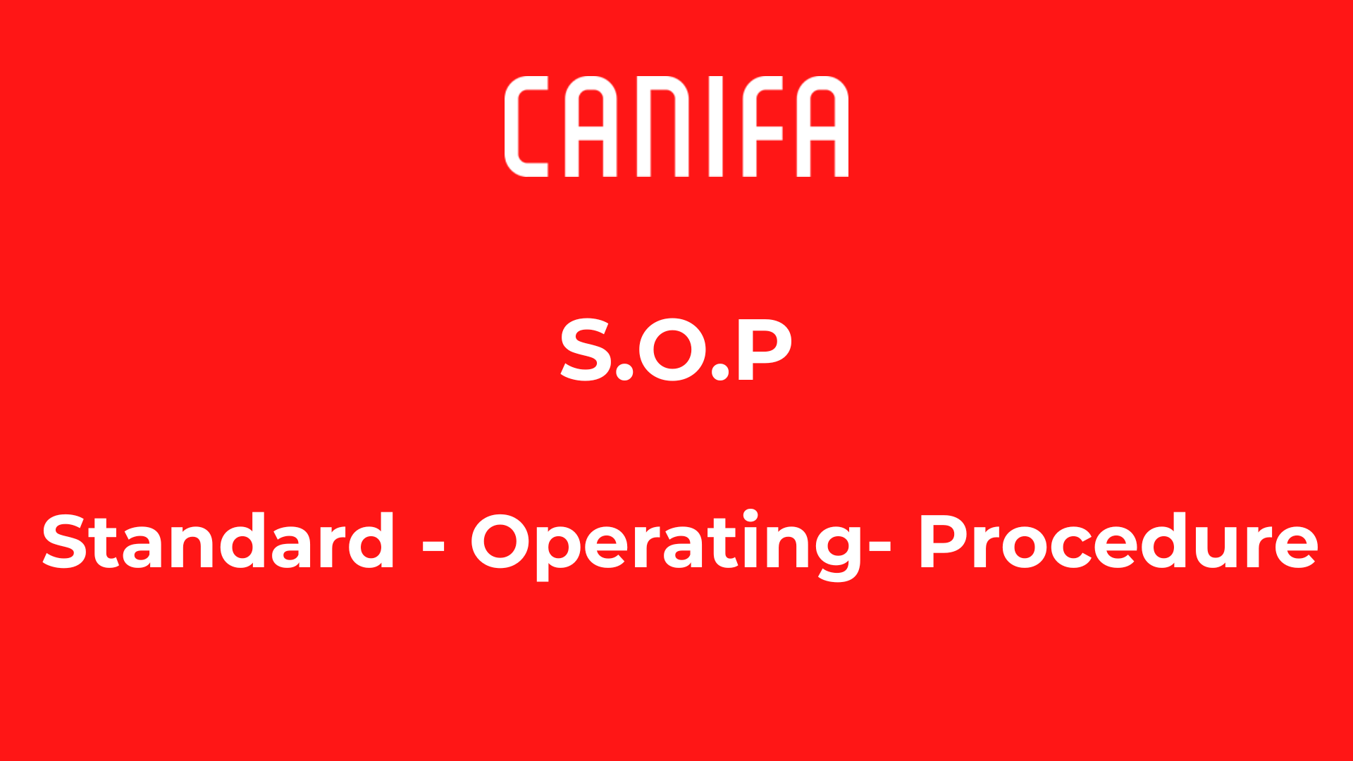 [SOP] NGHIỆP VỤ KHO