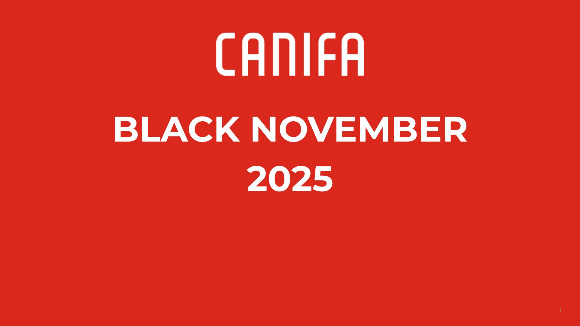 BLACK NOVEMBER THÁNG 11/2025